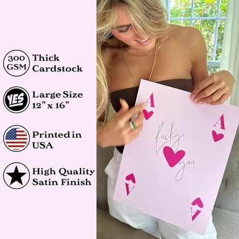 LARKINROAD Positive Affirmation 3 pack Poster - Preppy Coastal Cowgirl Apartment Decor (12in x 16in Unframed) Lucky You Poster - Blue Dorm Decor - Disco Cowgirl Wall Decor Office Decor (Blue 3-pack 12 in Saudi Arabia