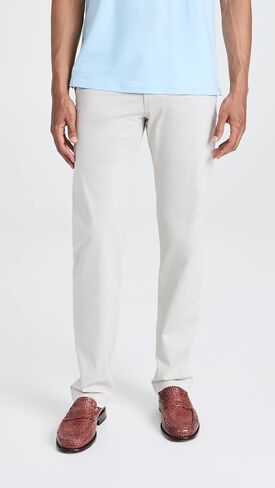 Rhone Men's Commuter Pant Classic-Fit, Premium Flex-Knit Stretch Fabric, Relaxed Straight Leg (Stone, 34W x 33L) in Saudi Arabia