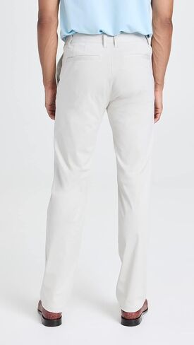 Rhone Men's Commuter Pant Classic-Fit, Premium Flex-Knit Stretch Fabric, Relaxed Straight Leg (Stone, 34W x 33L) in Saudi Arabia