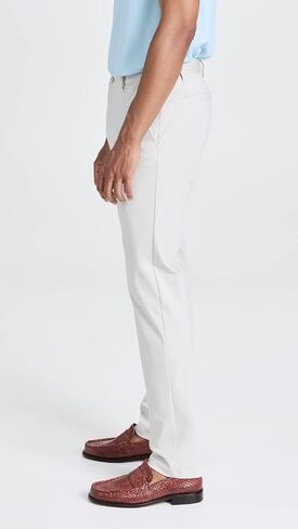 Rhone Men's Commuter Pant Classic-Fit, Premium Flex-Knit Stretch Fabric, Relaxed Straight Leg (Stone, 34W x 33L) in Saudi Arabia