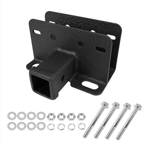 مجموعة استقبال وصلة المقطورة الخلفية مقاس 2 بوصة، خطاف سحب المصد الخلفي، ملحقات رفوف حامل البضائع لفورد برونكو للطرق الوعرة 2/4 باب 2021-2023 in Kuwait