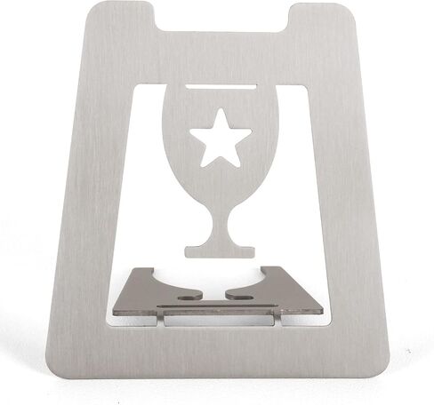 Medals Holder, Single Medal Display Rack, Stainless Steel Tabletop Medal Hanger Frame for Karate, Boxing, Softball, Baseball, Running & All Sports, Military Medals Badge Award Insignia in Saudi Arabia