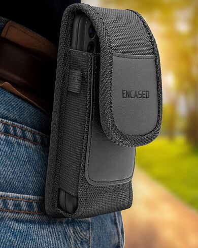 Encased Falcon Armor for Galaxy S22 Ultra Belt Clip Case with Kickstand | Protective Mil-Spec Phone Case with Holster Stand (Samsung S22-ULTRA) in Saudi Arabia