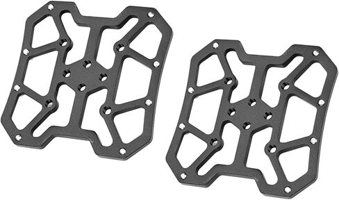 1 Pair Bike Pedal Adapter, Aluminum Alloy Bike Clipless Clip-in Platform Pedal Adapters for in Saudi Arabia