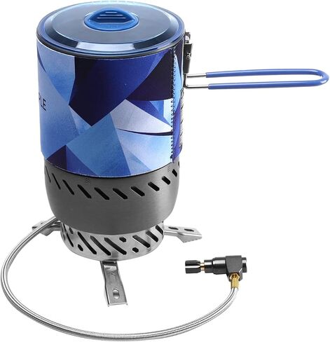 نظام موقد FireMaple Mars المشع، موقد للتخييم وحقائب الظهر، نظام طهي مقاوم للرياح مع منظم الضغط، مثالي للتخييم والمشي لمسافات طويلة والرحلات وصيد الأسماك والاستخدام في حالات الطوارئ in Kuwait