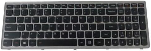 جديد لينوفو IdeaPad P500 Z500 Z500A Z500G P/N: 25210665 25206507 25206508 لوحة مفاتيح أمريكية بإضاءة خلفية فضية in Kuwait