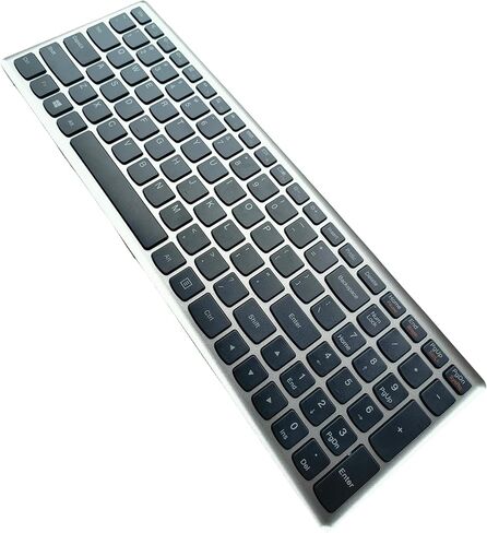 جديد لينوفو IdeaPad P500 Z500 Z500A Z500G P/N: 25210665 25206507 25206508 لوحة مفاتيح أمريكية بإضاءة خلفية فضية in Kuwait
