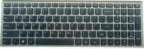 جديد لينوفو IdeaPad P500 Z500 Z500A Z500G P/N: 25210665 25206507 25206508 لوحة مفاتيح أمريكية بإضاءة خلفية فضية in Kuwait