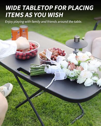 طاولة تخييم قابلة للطي من الطراز Y، طاولة تخييم قابلة للطي، طاولة تخييم قابلة للطي لطراز Tesla Y - أثاث خارجي مريح ومتعدد الاستخدامات in Kuwait