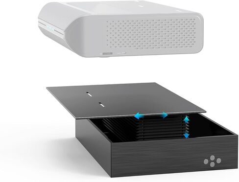 صينية رفع منزلق بمحرك NexiGo AS400 لجهاز عرض قصير جدًا (UST)، تمتد حتى 150 بوصة، تصميم تلسكوبي لصينية قابلة للسحب تلقائيًا، مزامنة ذكية مع قوة جهاز العرض in Kuwait