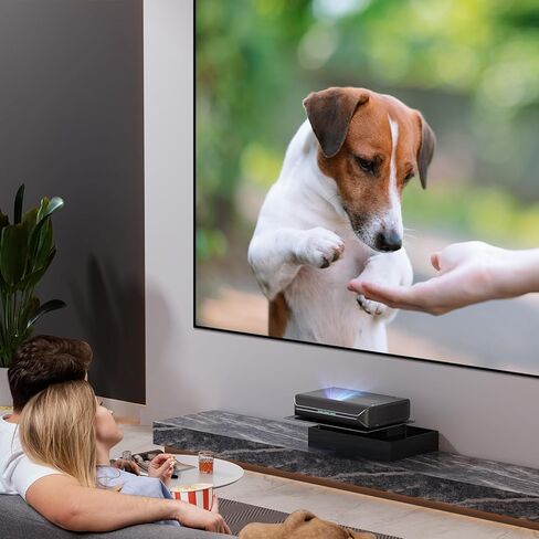 صينية رفع منزلق بمحرك NexiGo AS400 لجهاز عرض قصير جدًا (UST)، تمتد حتى 150 بوصة، تصميم تلسكوبي لصينية قابلة للسحب تلقائيًا، مزامنة ذكية مع قوة جهاز العرض in Kuwait