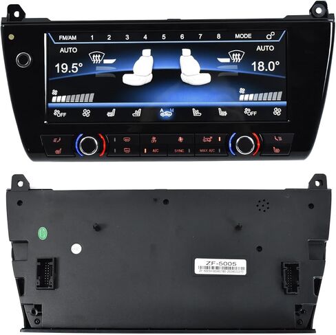 استبدال التحكم في المناخ بشاشة تعمل باللمس لسلسلة 2011 2012 2013 2014 2015 2016 2017 BMW F10 F11 5 Series. ترقية لوحة التيار المتردد بشاشة LED مقاس 10 بوصات in Kuwait