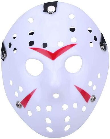 Boolavard Horror Halloween Costume Hockey Mask Party Cosplay Props in Saudi Arabia