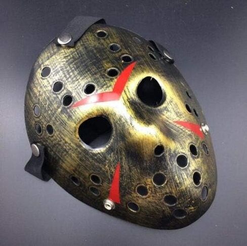 Boolavard Horror Halloween Costume Hockey Mask Party Cosplay Props in Saudi Arabia
