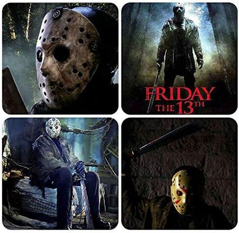 Boolavard Horror Halloween Costume Hockey Mask Party Cosplay Props in Saudi Arabia