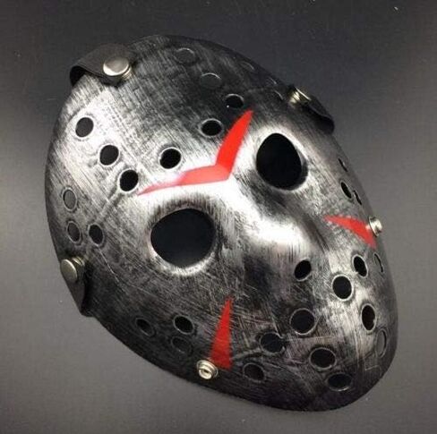 Boolavard Horror Halloween Costume Hockey Mask Party Cosplay Props in Saudi Arabia