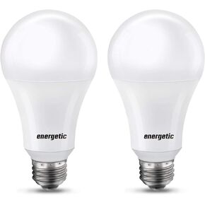A21 LED Bulbs 150 Watt Equivalent LED Light Bulb, Soft White 2700K, 2600 High Lumens Super Bright Light Bulb, E26 Base, Non Dimmable, UL Listed, 2 Pack