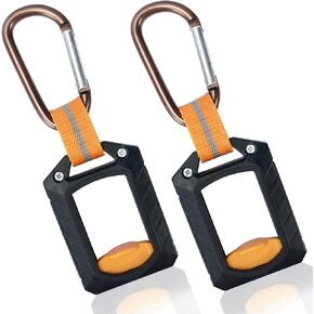 قطعتان من حامل ربطات العنق بسحاب، منظم أربطة بسحاب لترتيب السحابات، حامل ربط الكابل، حامل ربطة عنق بسحاب للاستخدام الداخلي والخارجي متعدد الأغراض (أسود) in Kuwait