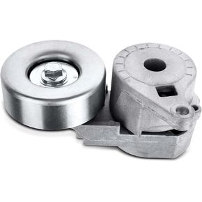 A-Premium Belt Tensioner Assembly with Pulley Compatible with Mitsubishi Eclipse 2006-2012, Galant 2004-2012, Lancer Outlander 2003-2006, Replace# PU178012W16, MN149179