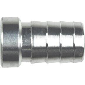 ICT Billet 1/2" Aluminum Weld Barb - Weldable Fitting Nipple .5" Hose Hose Bung Reservoir Radiator Connector Fluid Designed & Manufactured in the USA Bare AN617-08