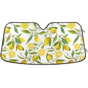 senya Car Windshield Sunshade Happy Family of Owls Pattern, Blocks Sun Visor Protector Foldable Sun Shield Keep Your Vehicle Cool, Fits Windshields of Most Sizes