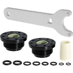 Seal Kit Replace HS5157 HC5340 HC5341 HC5342 HC5343 HC5344 HC5345 HC5346 HC5347 HC5348 HC5358 HC5365 For SeaStar Front Mount Hydraulic Steering Cylinders with Wrench