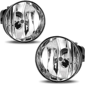 Fog Lights For 2002-2009 GMC Envoy OEM Replacement Fog Lamps 2PCS With Clear Lens AUTOWIKI