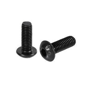 uxcell M5x6mm Hex Socket Button Head Cap Bolts Screws Carbon Steel 50pcs
