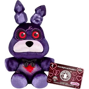 Funko Plush: Five Nights at Freddy's (FNAF) - Blkheart Bonnie The Rabbit - (CL 7") - Collectable Soft Toy - Birthday Gift Idea - Official Merchandise - Stuffed