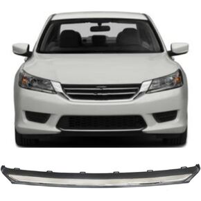 LABLT Chrome Front Bumper Trim Replacement for Honda Accord 2013-2015 HO1095119 71150T2FA00