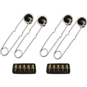 MENSI 4 Pack Spark Torch Igniter Single Flint Spark Lighter for Propane Kitchen Torch Starter with 10pcs Free Flints