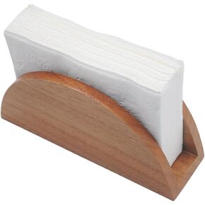 Bless You Wood Tissue Box Cover Set of 2, Rustic White Tissue Box Cover Square, Farmhouse Toilet Paper Holder, or Napkin Holder for Table (Brown)
