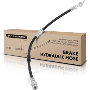 A-Premium Front Driver or Passenger Brake Hydraulic Hose Compatible with Select Mazda Models - CX-7 2007-2012 2.3L 2010-2012 2.5L, CX-9 2007 3.5L 2008-2015 3.7L - Replace# EG2343980C