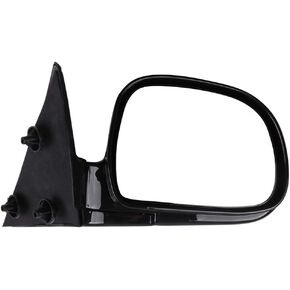 SCITOO Side Mirror Manual Foldable Black Side View Mirrors Fit 94-98 Chevy Blazer S10 94-98 GMC Jimmy S-15 Sonoma 96-98 Isuzu Hombre 96-98 Olds Bravada Passenger Side Car Mirror