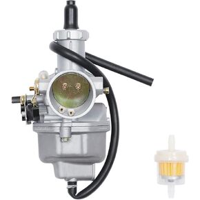 PZ26 Carburetor with Air Filter Replacement for 1981-1984 Honda XR100, 1985-2004 Honda XR100R, 2004-2013 Honda CRF100F, TRX250, TRX250EX Recon, Honda CB125, Taotao & More