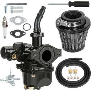 YOXUFA PZ19 مجموعة المكربن ​​لتاو تاو كولستر 125cc 110cc 50cc 70cc أبولو باجا SSR ATV Pit Dirt Bike Kazuma Falcon X-Pro TaoTao DB10 DB24 GK110 الصينية رباعية 4 أجزاء أداء العجلات مع فلتر الهواء
