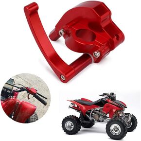 AnXin ATV Thumb Lever Control Throttle Housing Assembly Universal 7/8" CNC For Raptor 700 King Quad KFX450R Banshee 350 Blaster 200 Warrior 350 YFZ450 Sportrax 450 TRX250R TRX450R ATV Quad Black