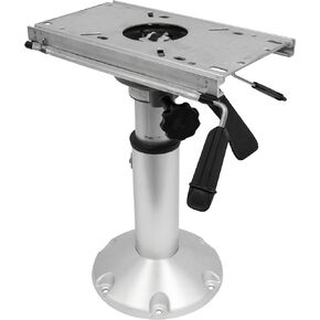 Wise 8WP144 Standard Mainstay Air Power Pedestal with Locking Swivel and Slide,Silver