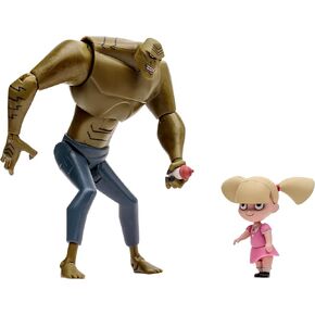 McFarlane Toys The New Batman Adventures Killer Croc and Baby Doll, 6-Inch Scale Figure