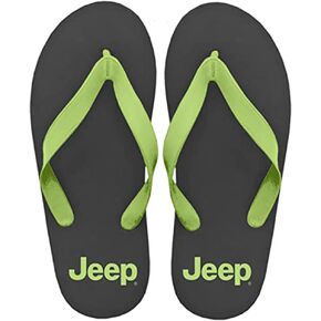 Jeep Beach Laser Engraved Sand Print Flip Flop