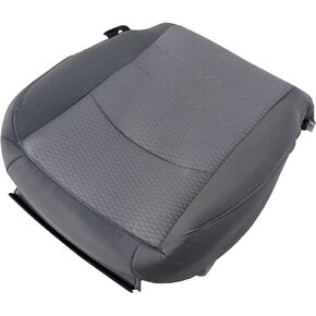 Front Diver Bottom Replacement Seat Cover Cloth Diesel Gray #X8 Compatible with Dodge Ram 1500 2500 3500 4500 5500 2013 2014 2015 2016 2017 2018
