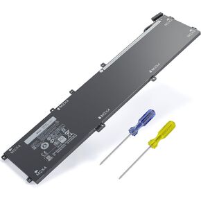 4GVGH 1P6KD 84Wh 11.4V Battery for Dell XPS 15 9550 XPS9550, Precision 5510 Mobile Workstation, T453X 0T453X 04GVGH 01P6KD P56F P56F001 451-BBUX 15-9550-D1828T Replacement Model.