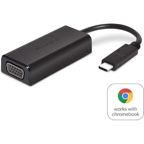Kensington CV2000V USB-C Full HD VGA Adapter- Certified to Work with Chromebook (K38676WW)
