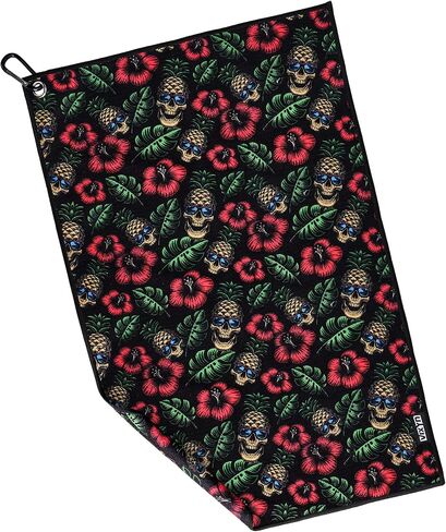 Golf Towels for Golf Bags - Cool Golf Towels - Universal Golf Towels for Men and Women - Golf Bag Towel Accessories to Match Golf Head Covers (Black Brush) in Saudi Arabia