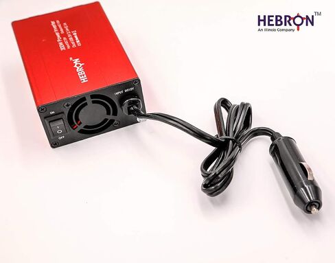 Hebron 150w Car Power Inverter – Portable 12V DC to 110V AC Charger – Cigarette Lighter Adapter – 2 USB Ports and 1 US AC Outlet in Saudi Arabia