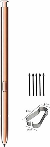 Galaxy Note 20 Pen Replacement for Samsung Galaxy Note 20 Note20 Ultra 5G Stylus Pen Touch Pen S Pen and S21 Ultra Stylus Pen(Without Bluetooth) + Tips/Nibs (Black) in Saudi Arabia