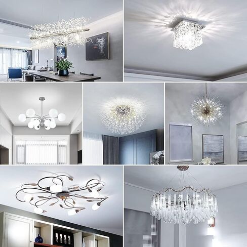 G9 LED Bulbs - 40W Equivalent, T4 Chandelier Light, 2700K Warm White 450lm, Non-Dimmable Bi-Pin G9 Base, 4W LED, 360° Beam Angle, 5-Pack in Saudi Arabia