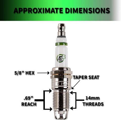 شمعات الإشعال E3 E3.62 Premium Car Plug مع تقنية DiamondFIRE (عبوة من قطعة واحدة) in Kuwait