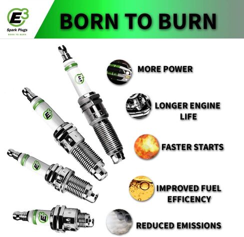 شمعات الإشعال E3 E3.62 Premium Car Plug مع تقنية DiamondFIRE (عبوة من قطعة واحدة) in Kuwait