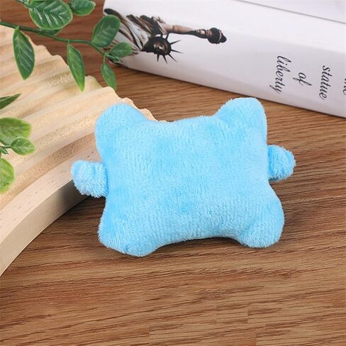 2Pcs Mini Wearable Mouse Wrist Rest Pillow Elastic Band Wrist Small Pillow Cushion Mouse Hand Rest Comfortable Wrist Support for Home Office Work Study Gaming, Blue in Saudi Arabia